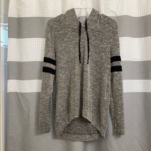 Grey and black pullover